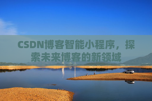 CSDN博客智能小程序，探索未来博客的新领域